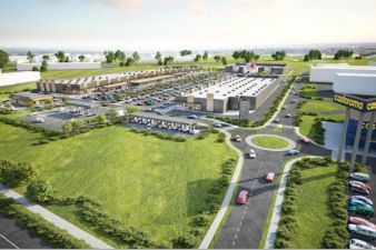 Nowy projekt parku handlowego Karuzeli w Ełku
